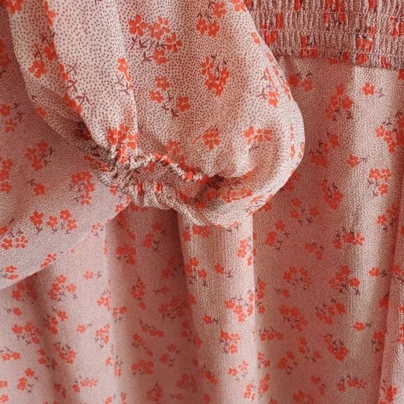 Boden Boho Jamie Chalky Pink Daisy Field Top Size 4 - Picture 7 of 12